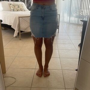 Jean Skirt